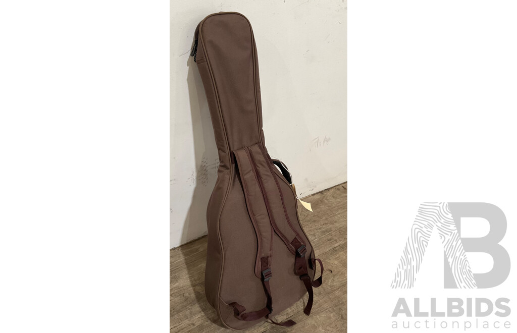 REX Acoustic Guitar W/ Soft Travel Bag. ORP: $338.95