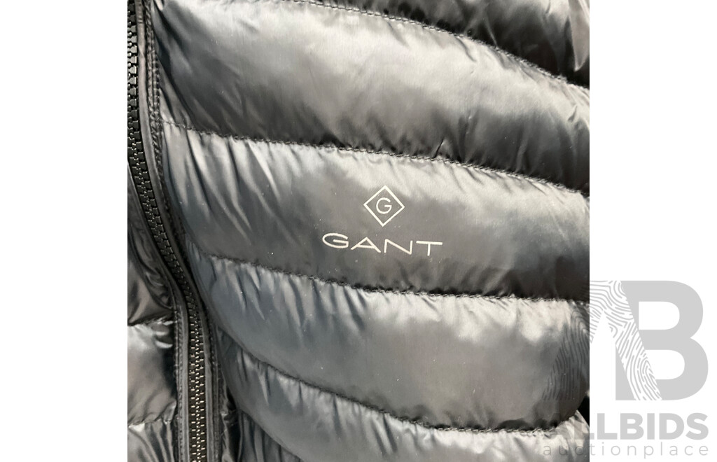 GANT Light Padded Evening Jacket - Black - Size S - ORP$499.00