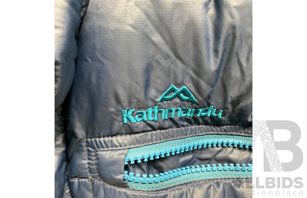 KATHMANDU Duckdown 550 Fill Light Weight Jackets - Lot of 2 - Estimated Total ORP$500.00
