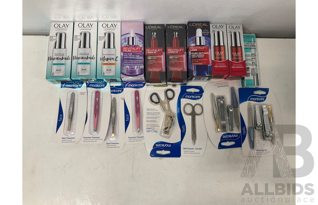 Smile Hero, Oral B, Neutrogena and Assorted Personal Care Items - LOT of 45