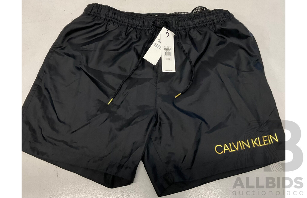 CALVIN KLEIN Assorted of Beach Pants (Size L) - Lot of 4 - Estimated Total ORP$360.00