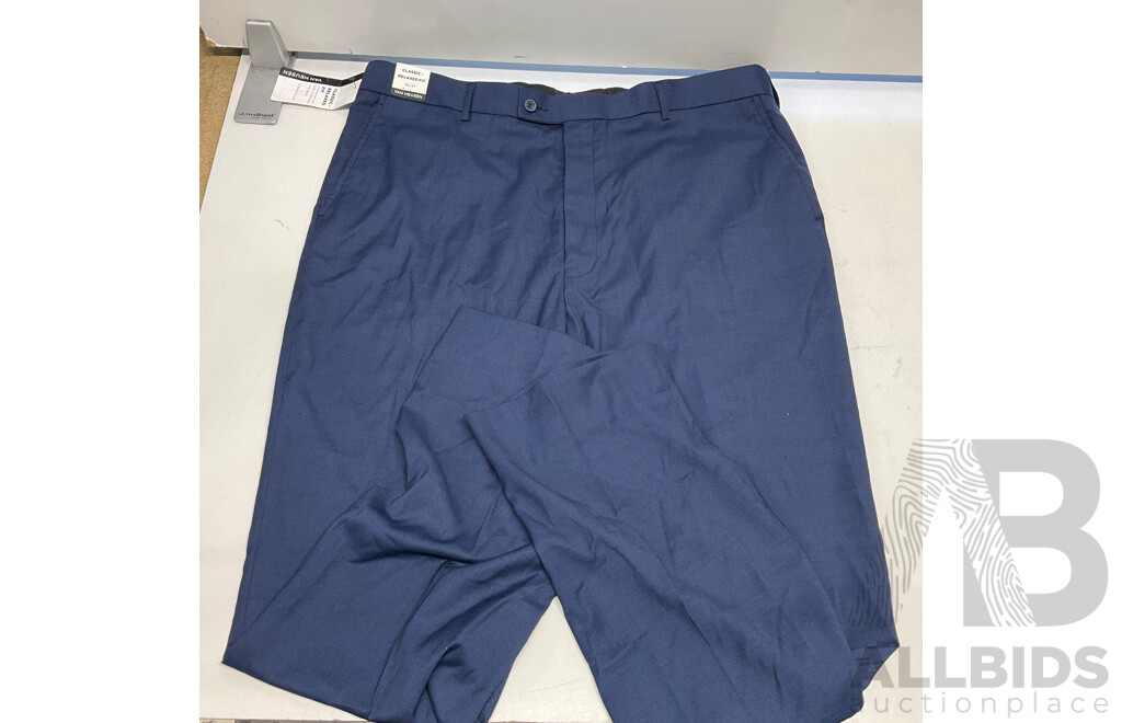 R.M . WILLIAMS Trousers/ Jeans (Size 44) & INDUSTRIE Skinny Fit Shorts (Size L) & VAN HEUSEN Trouser (Size 102 ST)  - Lot of 4 - Estimated Total ORP$350.00