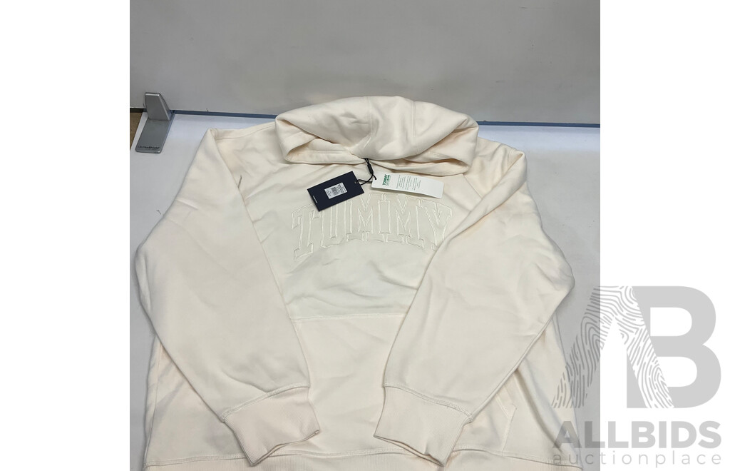 The NORTH FACE Sweatshirt  & TOMMY HILFIGER Hoodies - Lot of 2 - Estimated Total $280.00