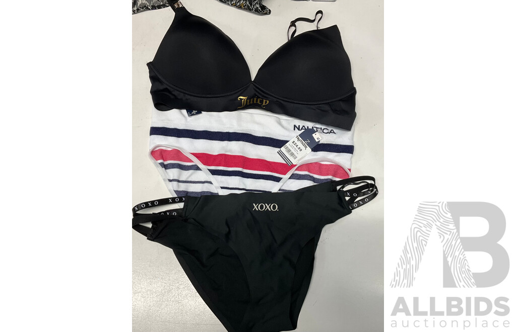 VERO MODA, VALLEYGIRL Dresses & Assorted of Underwear /Clothing (Size 18/XL/XXL) - Lot of 8 - Estimated Total $250.00