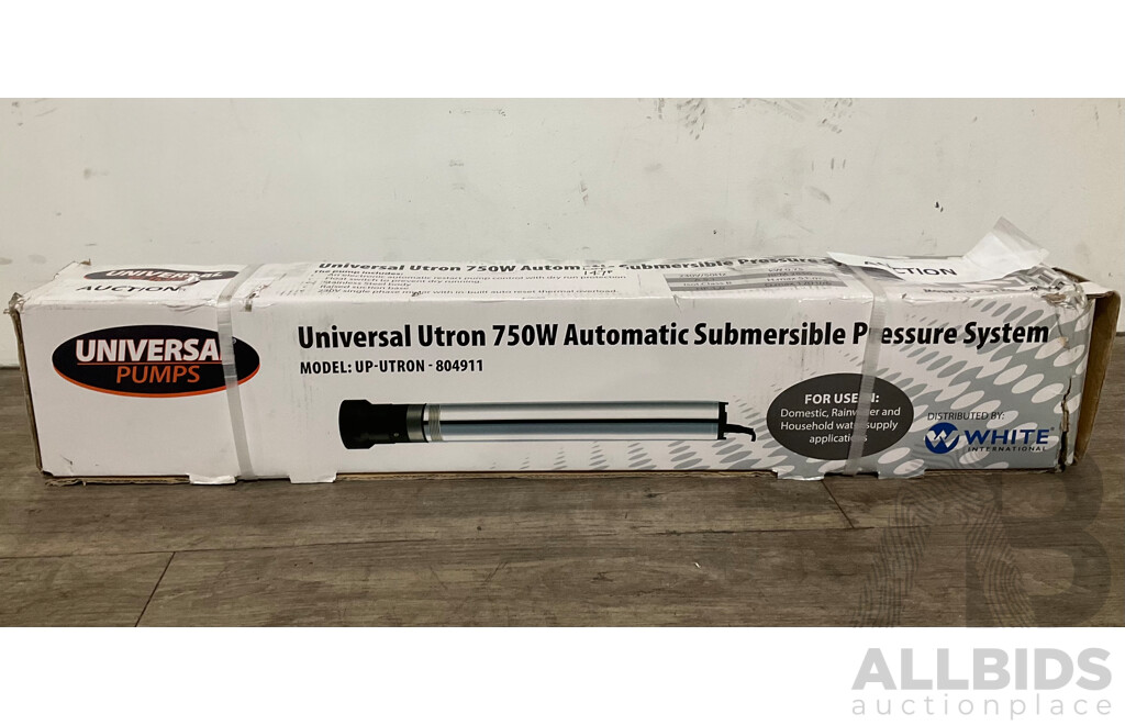 UNIVERSAL PUMPS Automatic Submersible Pressure System - ORP: $749.00