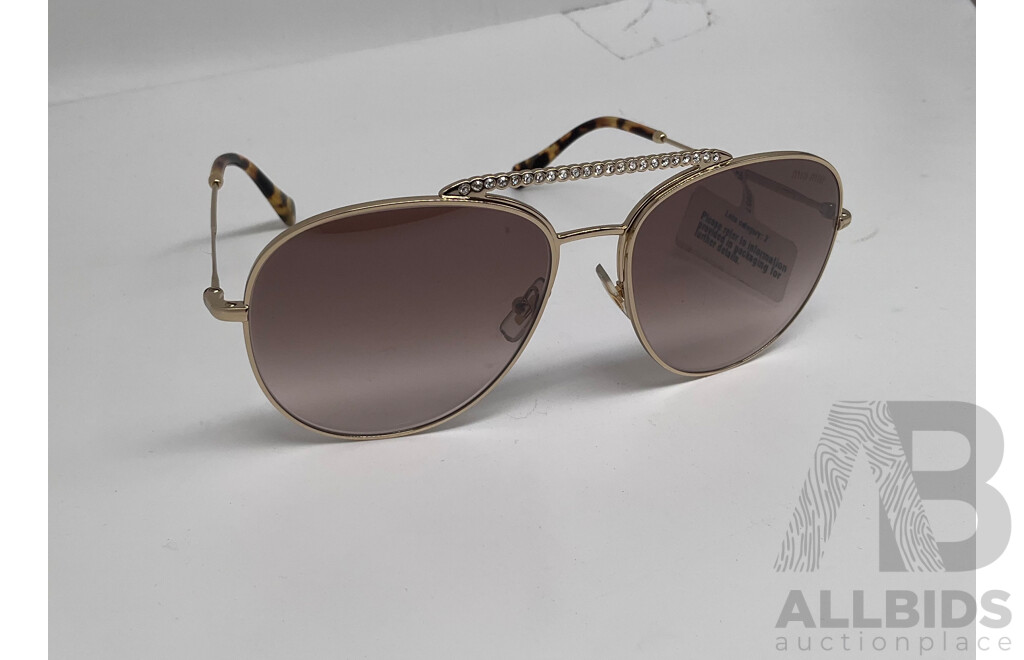 MIU MIU 53VS Sunglasses   - ORP: $454.00
