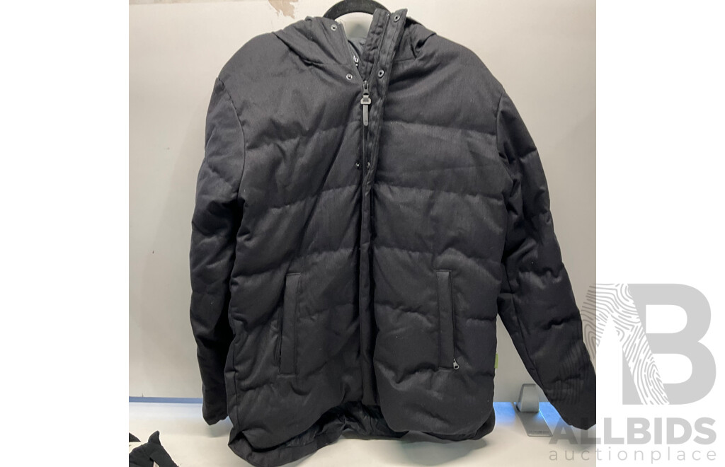 KATHMANDU Mens 550 Fill Black Jacket - Size L - ORP $449.98