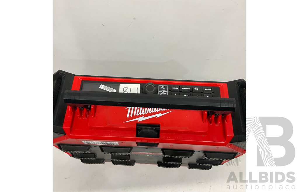 MILWAUKES M18 PORC Radio Charger  & Battery - Estimated ORP$500.00