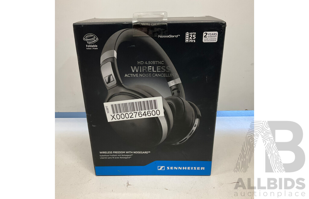 SENNHEISER HD 4.50BTNC Wireless Headphones - ORP$550