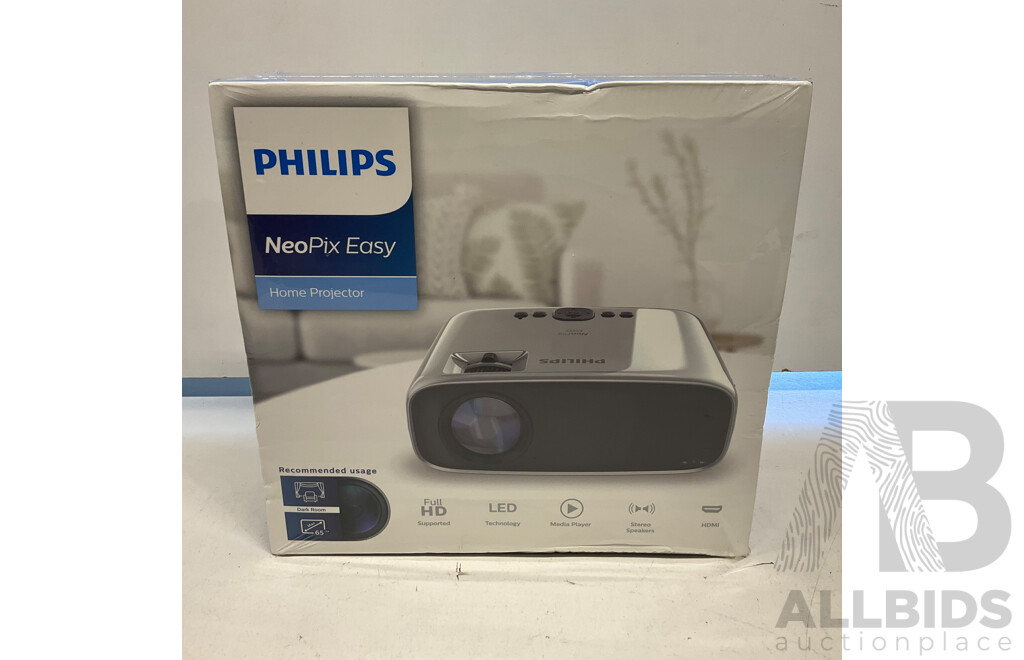 PHILIPS NeoPix Easy Home Projector NPX440/AP1 - ORP$195