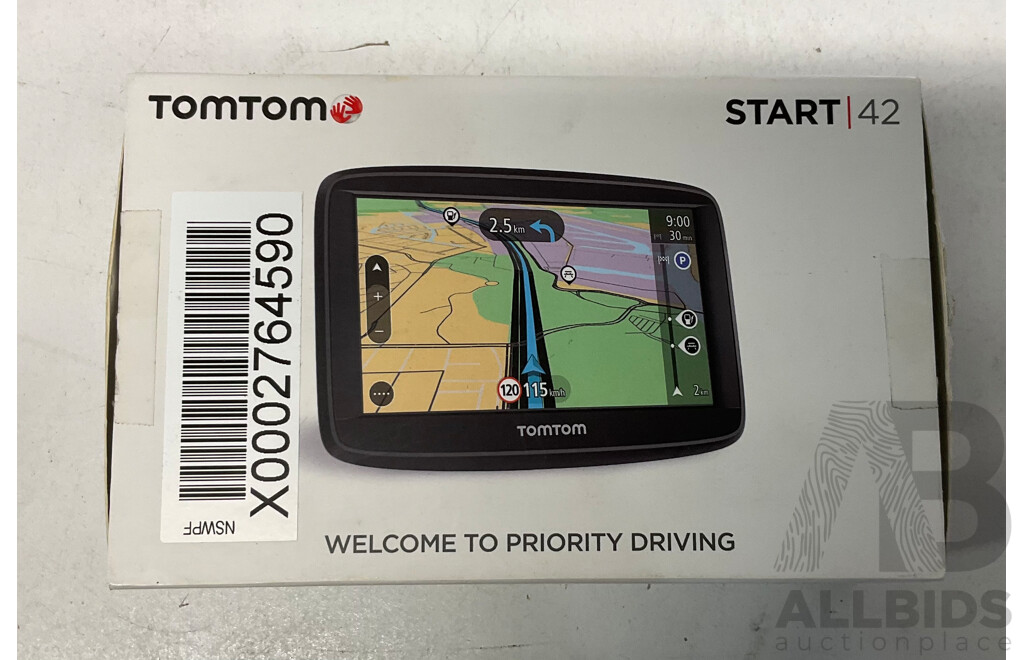 TOM TOM Start 42 GPS Navigator - ORP$149.00