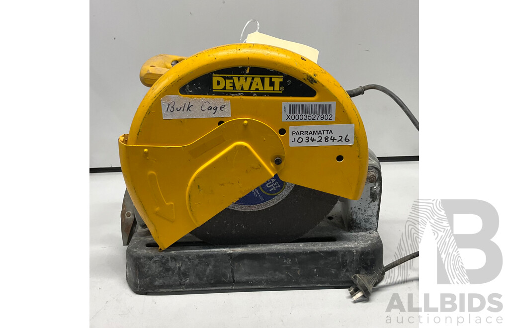 DEWALT D28730-XE 2200W 355mm/14inch Metal Cut-Off Machine - ORP $379.00