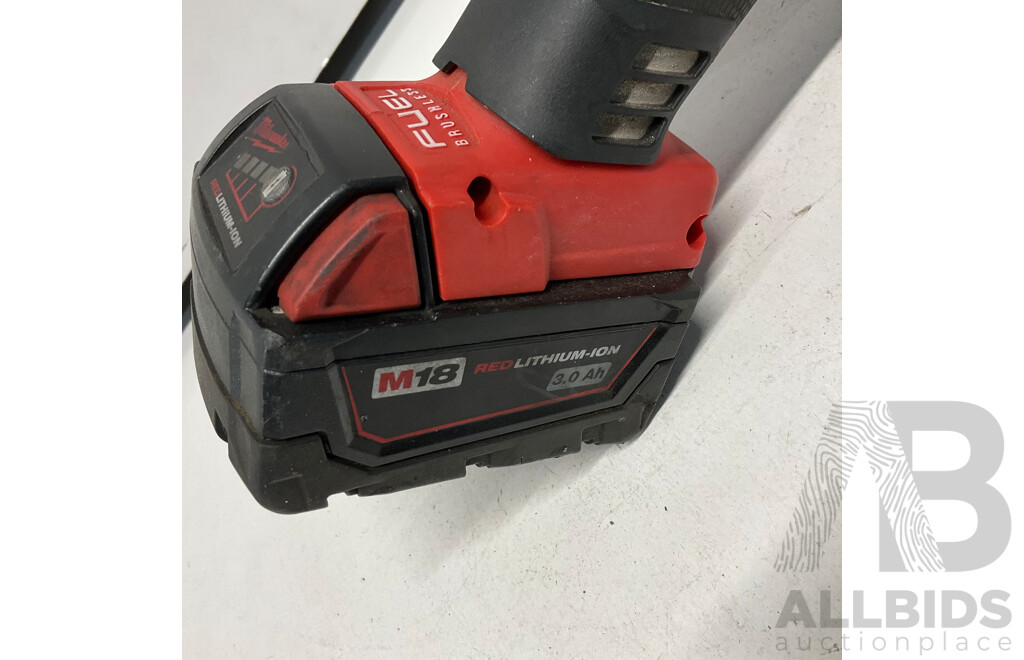 MILWAUKEE 18V FUEL 125mm Angle Grinder  M18 CAG125XPD with 3.0Ah Battery - ORP $550.00