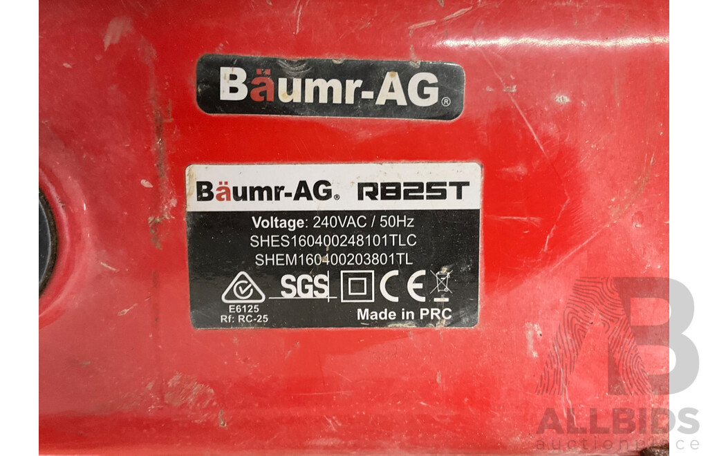 BAUMR-AG Hydraulic Portable Electric Rebar Cutter 25mm 1600W - RB25T
