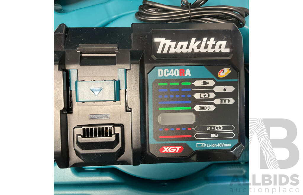 MAKITA GA038G Cordless Angle Grinder in Carry Case - ORP$909.00