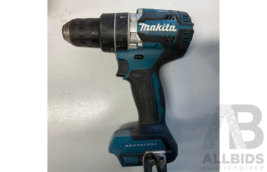 MAKITA DHP484  Hammer Drill & DTD152 Impact Driver with 1x Battery in Carry Case