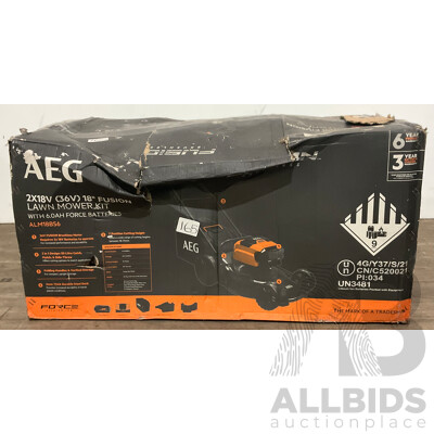 Aeg discount 36v mower