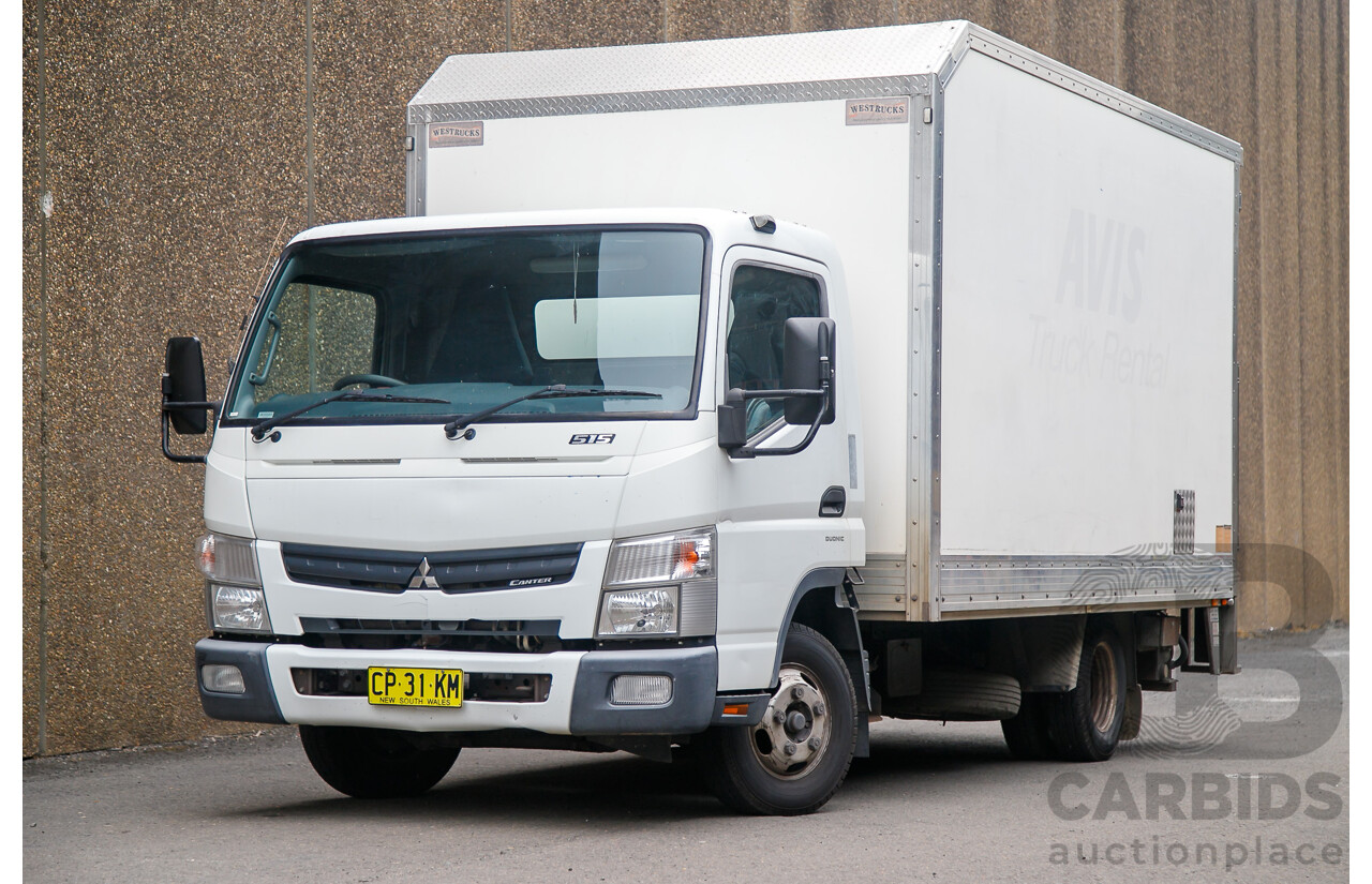 02/2012 Mitsubishi Canter 515 4x2 Pantech 2d Truck Turbo Diesel 3.0L