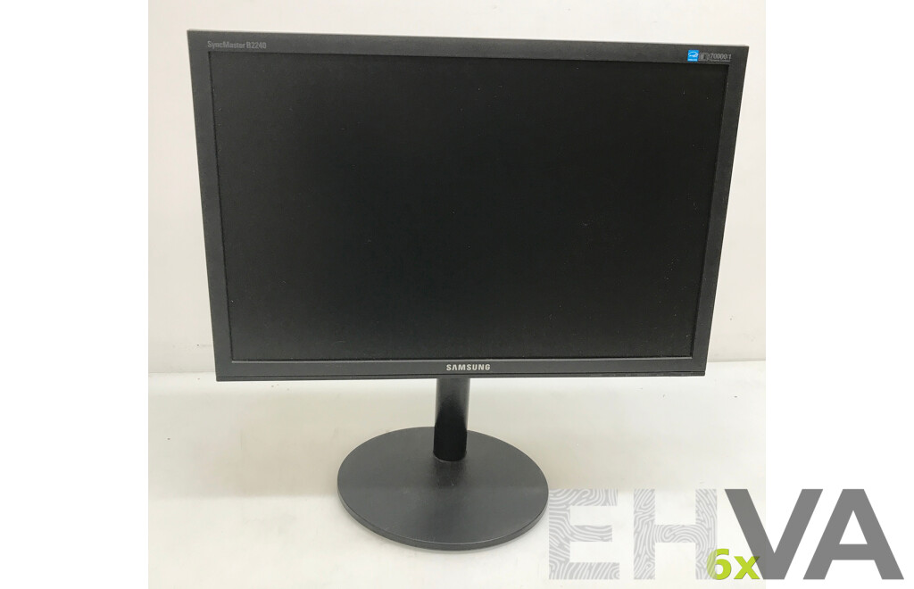 Samsung B2240W 22 Inch Monitors - Lot of Six