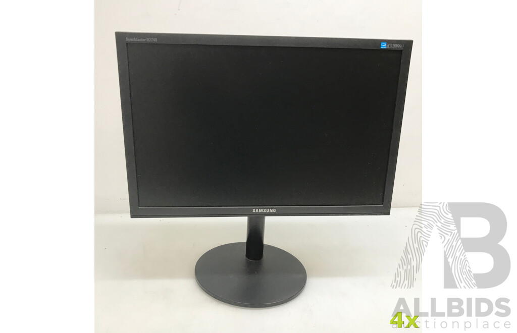 Samsung (B2240W) 22 Inch Monitors - Lot of 4