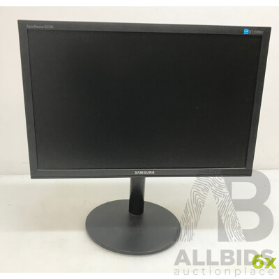 Samsung B2240W 22 Inch Monitors - Lot of 6