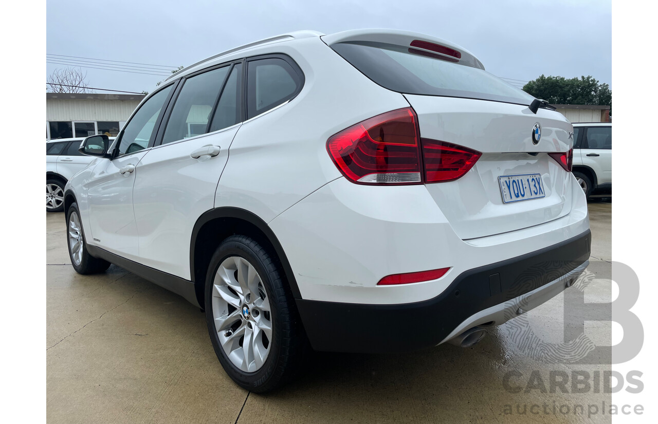 05/15 Bmw X1 sDRIVE 18d RWD E84 MY15 4D Wagon White 2.0L