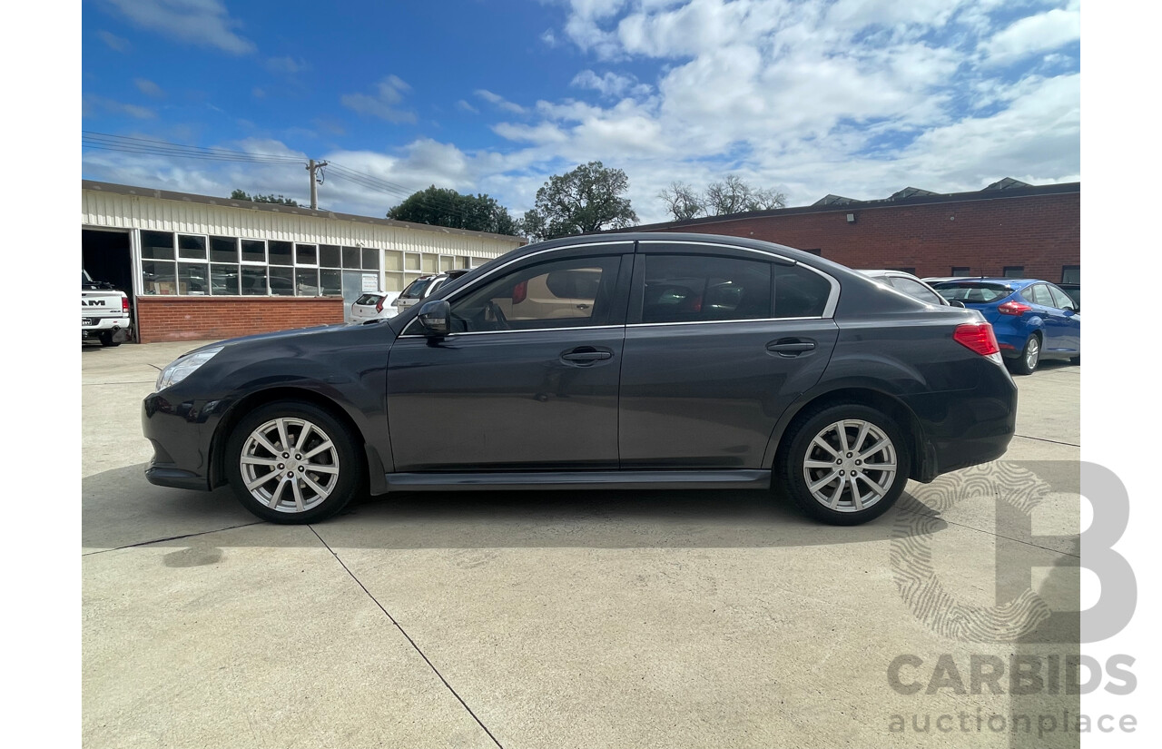 01/10 Subaru Liberty 2.5i PREMIUM AWD MY10 4D Sedan Blue 2.5L