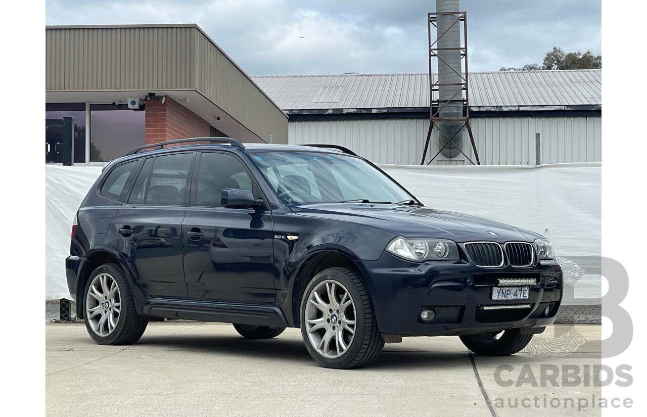 05/08 Bmw X3 2.0d 4WD E83 MY07 4D Wagon Blue 2.0L