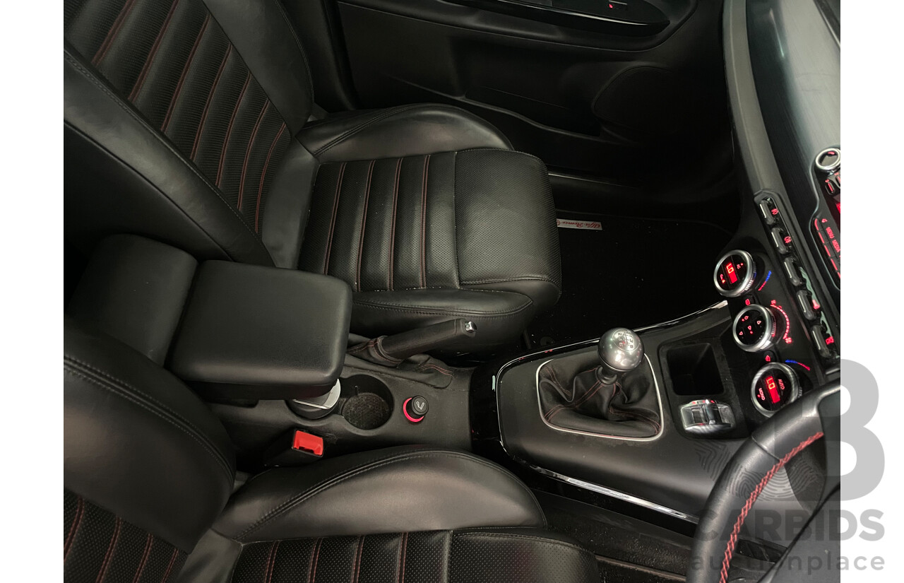 12/13 Alfa Romeo Giulietta QV 1750 TBi FWD  5D Hatchback Black 1.7L
