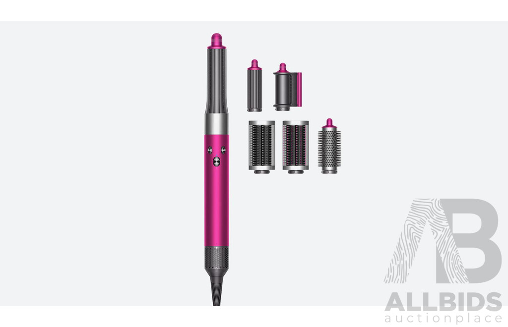 DYSON (394930) Airwrap Multi-Styler Complete  Fuchsia / Bright Nickel - ORP $949 (Includes 1 Year Warranty From Dyson)