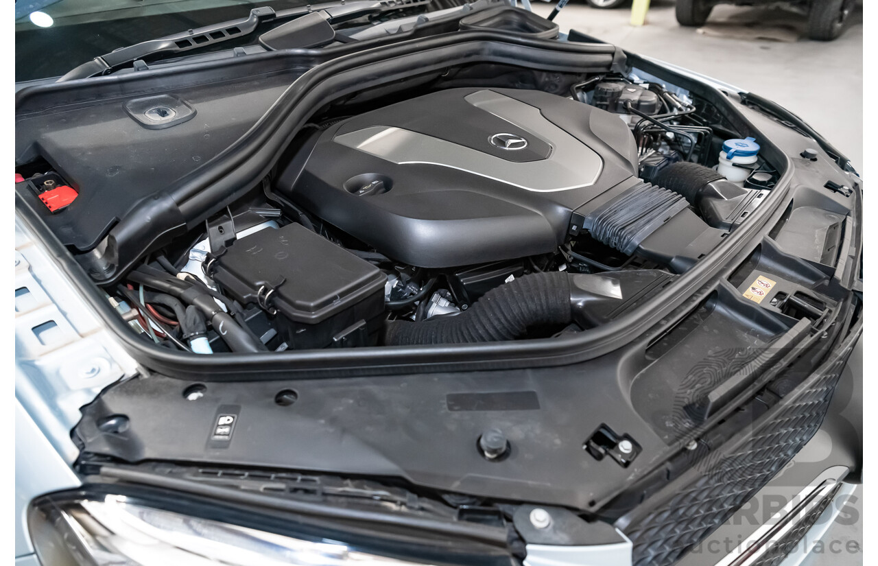10/2016 Mercedes Benz GLE 350d 4matic (AWD) 292 4d Coupe Diamond Silver Metallic Turbo Diesel V6 3.0L