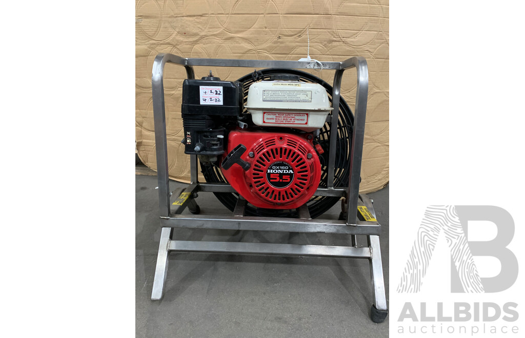 Honda GX160 5.5hp Ventilation Fan - Approximate ORP $1999