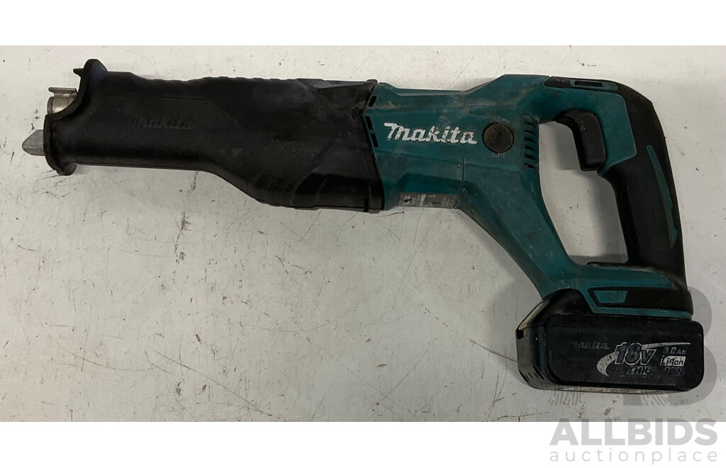 MAKITA DJR186 Recipro Saw BJR182 - Lot 1536157 | ALLBIDS