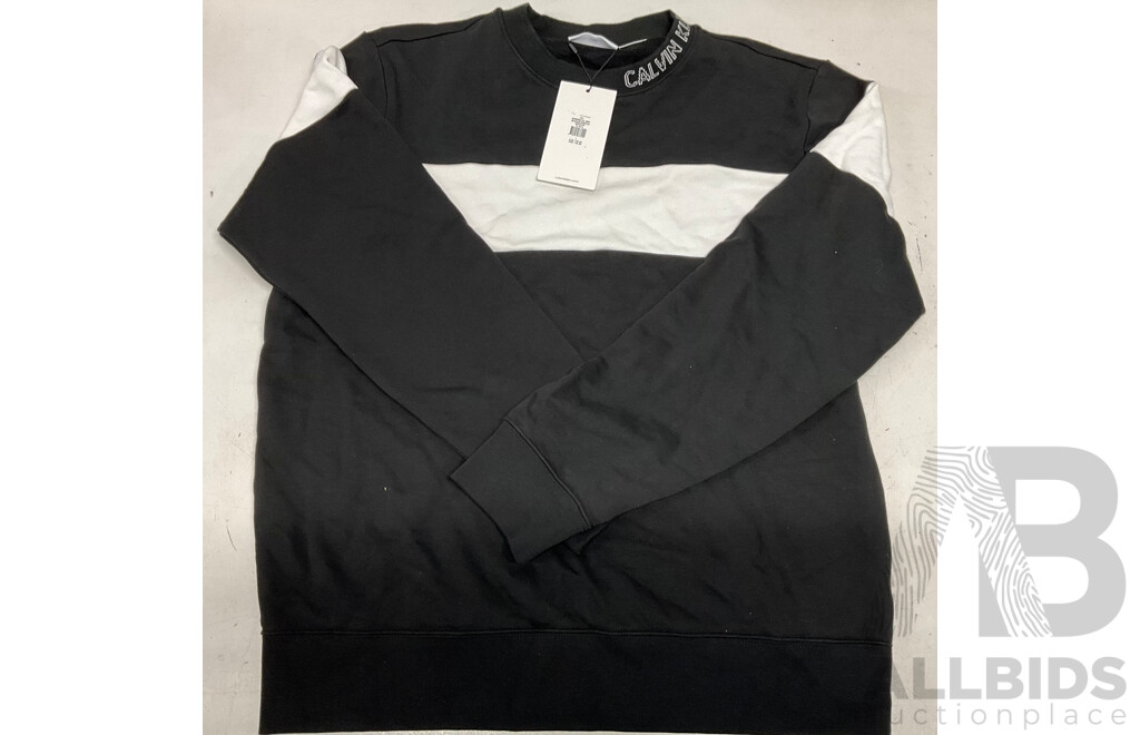 CALVIN KLEIN Jumpers SIZE L - Lot of 2 - Estimated Total $ 278.00