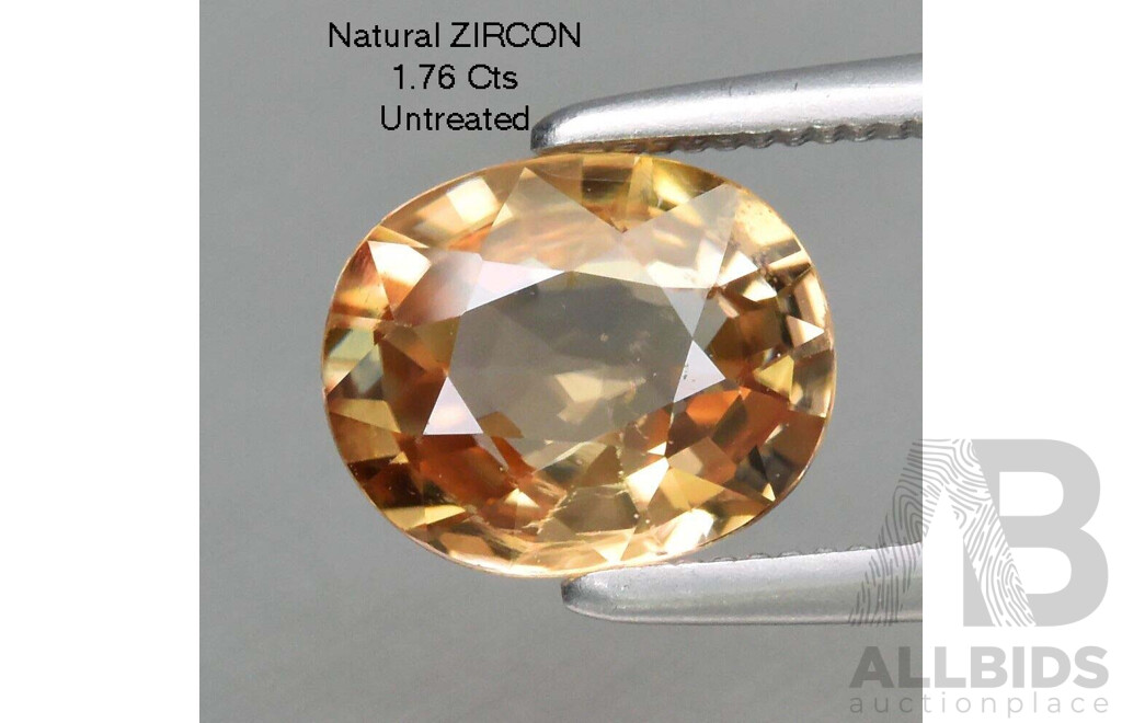 natural ZIRCON - Yellow