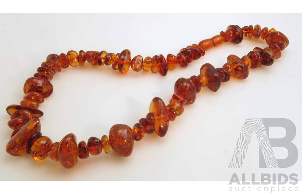 AMBER Necklace - pressed