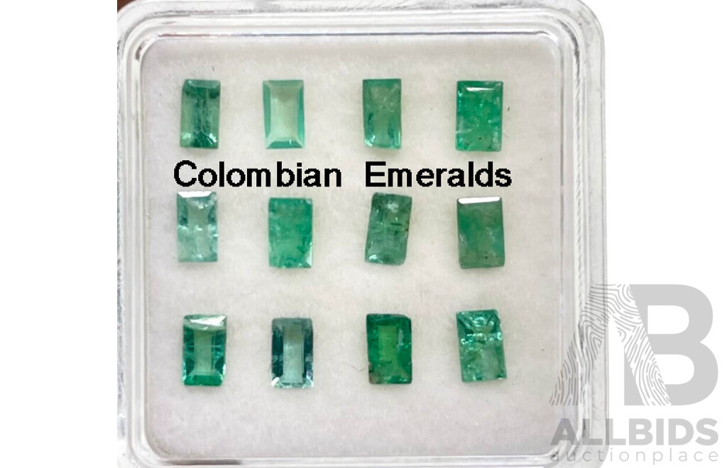 Collection of Columbian Emeralds