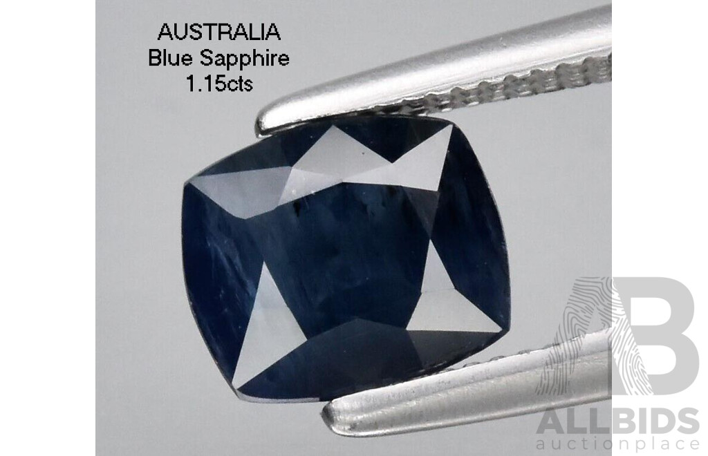 Australian Natural Sapphire - Blue
