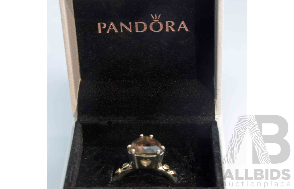 PANDORA Set of Ring and Earrings - Lot 1518335 | ALLBIDS