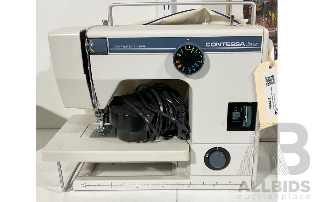 Vintage Contessa 130 Domestic Sewing Machine