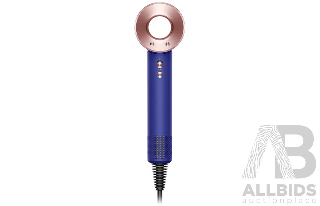 Dyson (426103) Supersonic Hair Dryer (Vinca Blue/Rose) - ORP $699 (Includes 1 Year Warranty From Dyson)