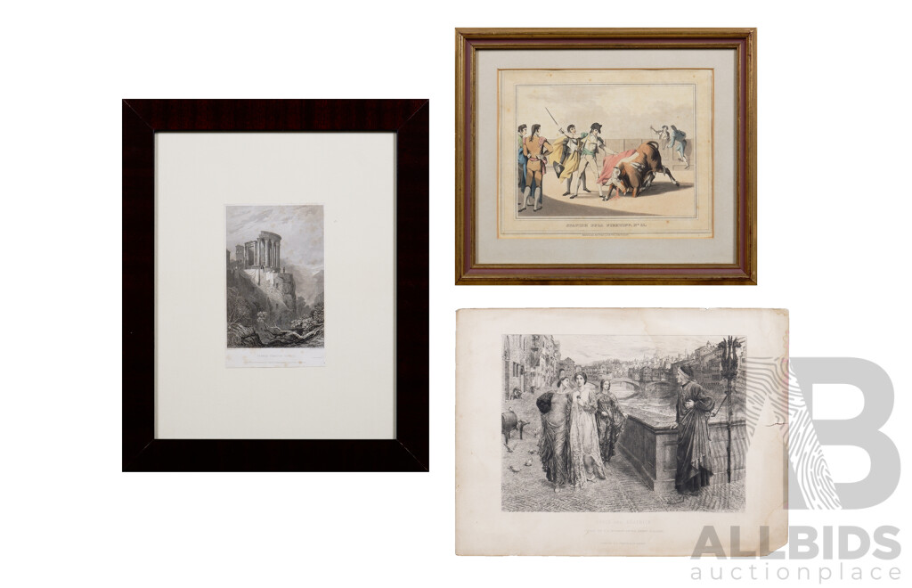 Three Antique Engravings(3) - Lot 1515293 | ALLBIDS