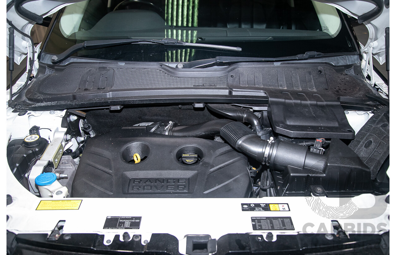11/2011 Range Rover Evoque Si4 PURE LV (AWD) 5d Wagon White Turbo 2.0L