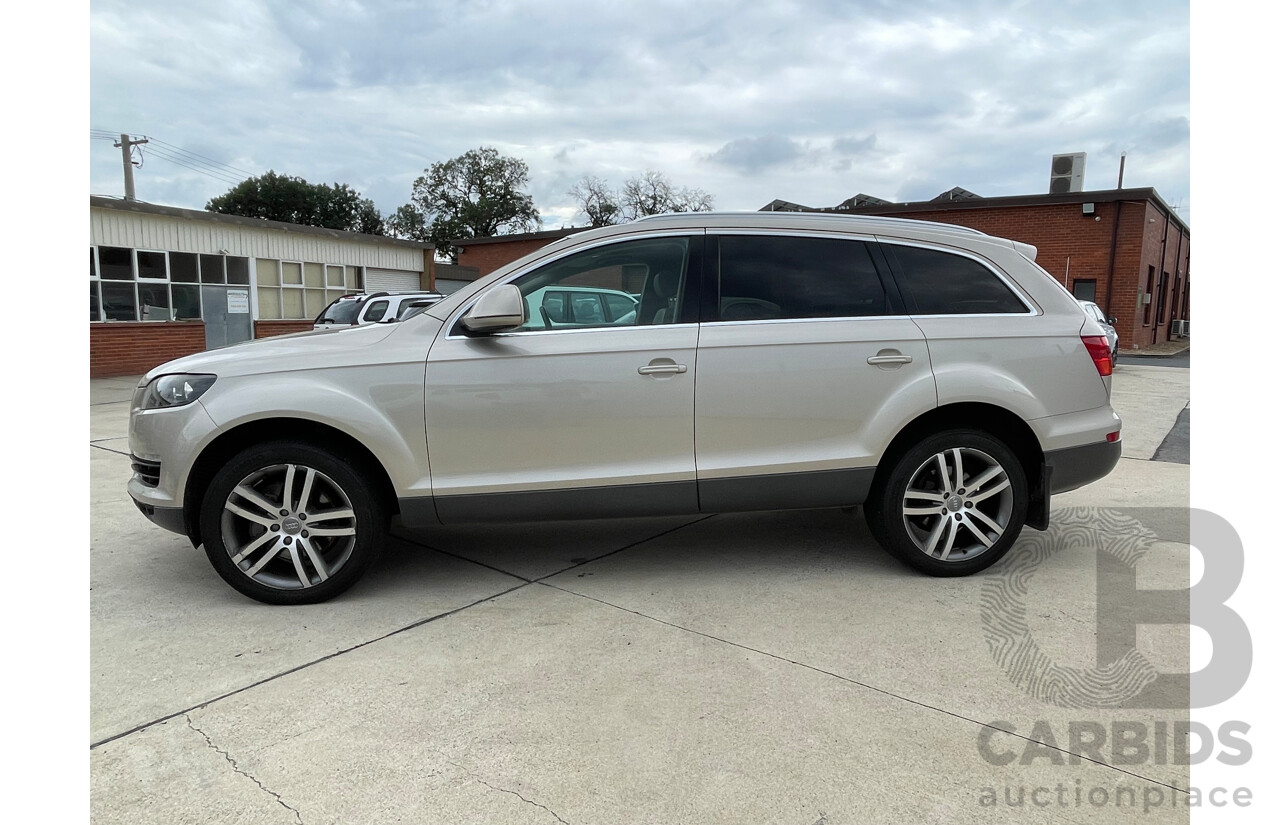 02/07 Audi Q7 3.0 TDI QUATTRO AWD  4D Wagon Beige 3.0L