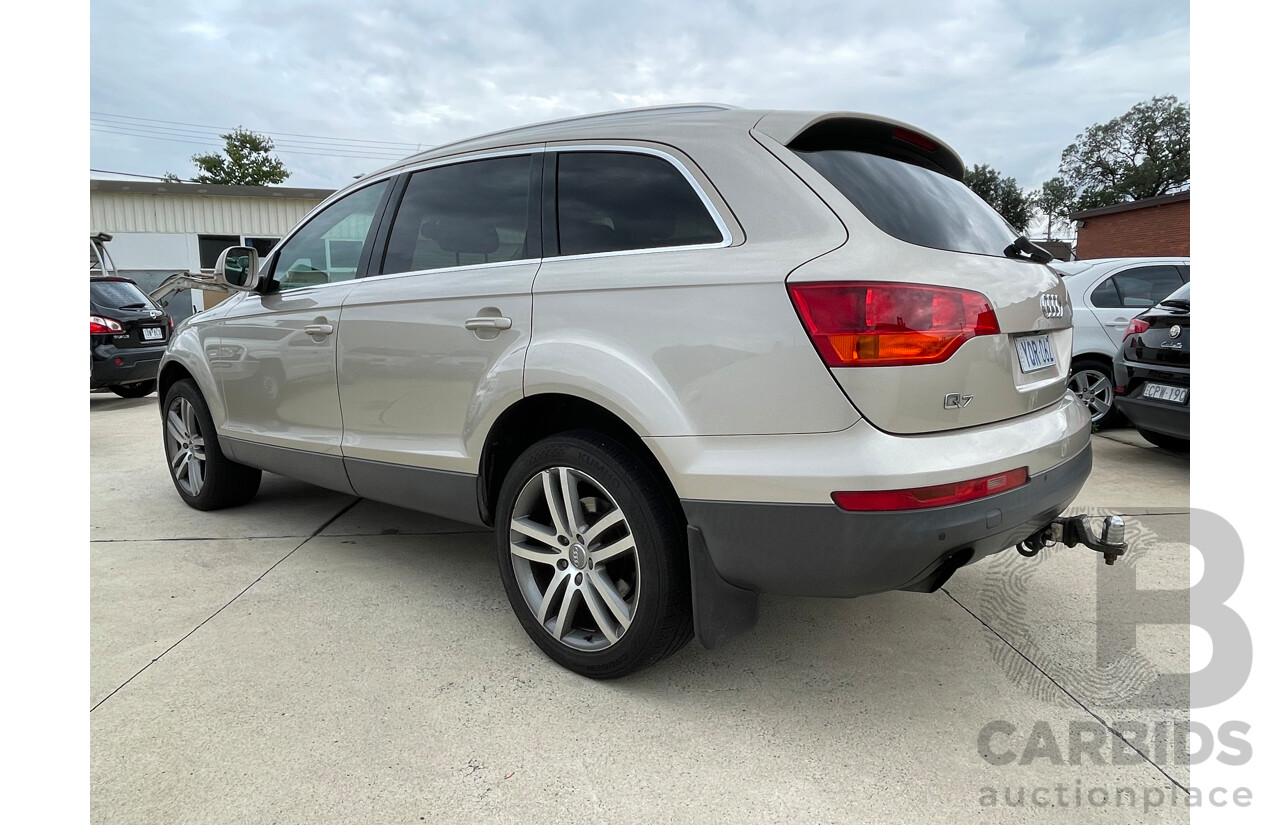 02/07 Audi Q7 3.0 TDI QUATTRO AWD  4D Wagon Beige 3.0L