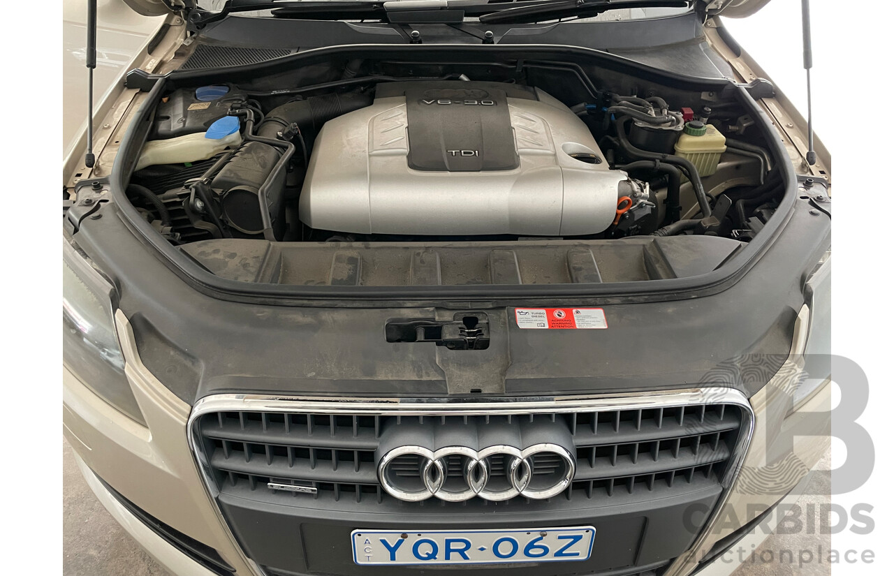 02/07 Audi Q7 3.0 TDI QUATTRO AWD  4D Wagon Beige 3.0L