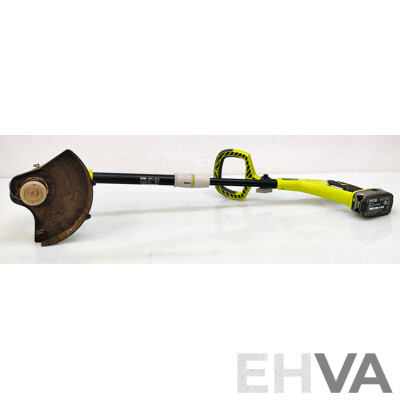 RYOBI Cordless One+ Tools - Lot of 3 (Hedge Trimmer, Line Trimmer & Pruning Chainsaw)