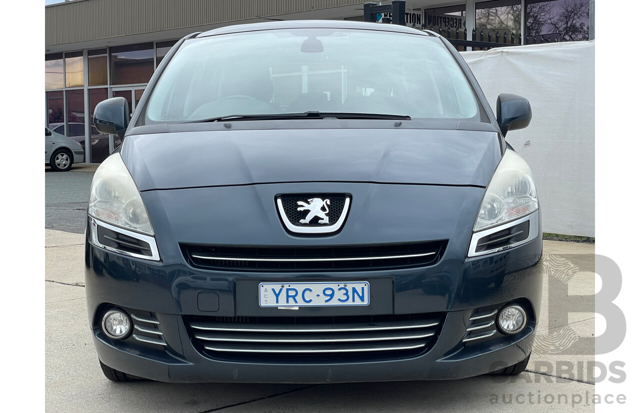 05/13 Peugeot 5008 ACTIVE 1.6T FWD  4D Wagon Blue 1.6L