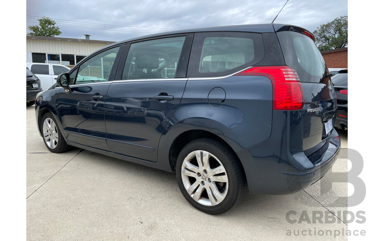 05/13 Peugeot 5008 ACTIVE 1.6T FWD  4D Wagon Blue 1.6L