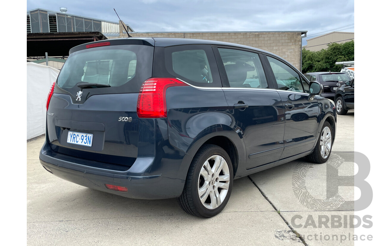 05/13 Peugeot 5008 ACTIVE 1.6T FWD  4D Wagon Blue 1.6L